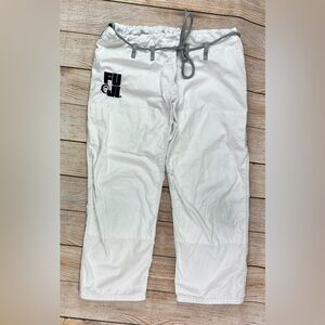 FUJI Gi Pants Size A2 White BJJ Jiu Jitsu Uniform World Ranking Sekai